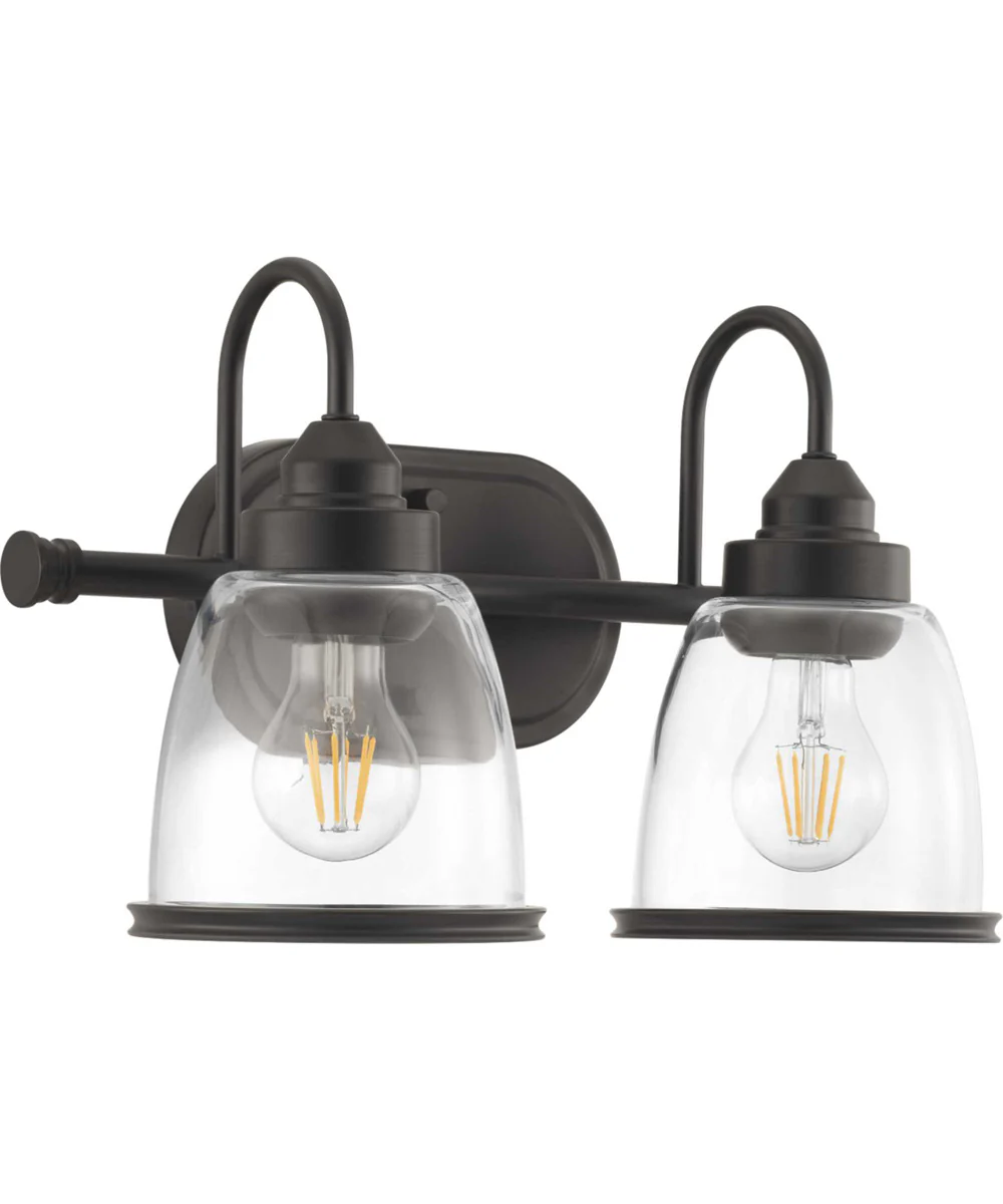 Saluda 2-Light Bath & Vanity Antique Bronze