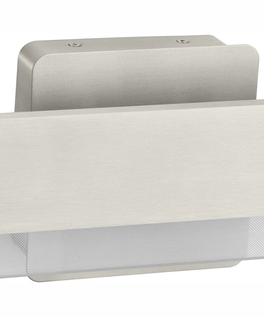 Semblance 32 in. Medium Modern 3CCT Integrated LED Linear Vanity Light Brushed Nickel - Image 4