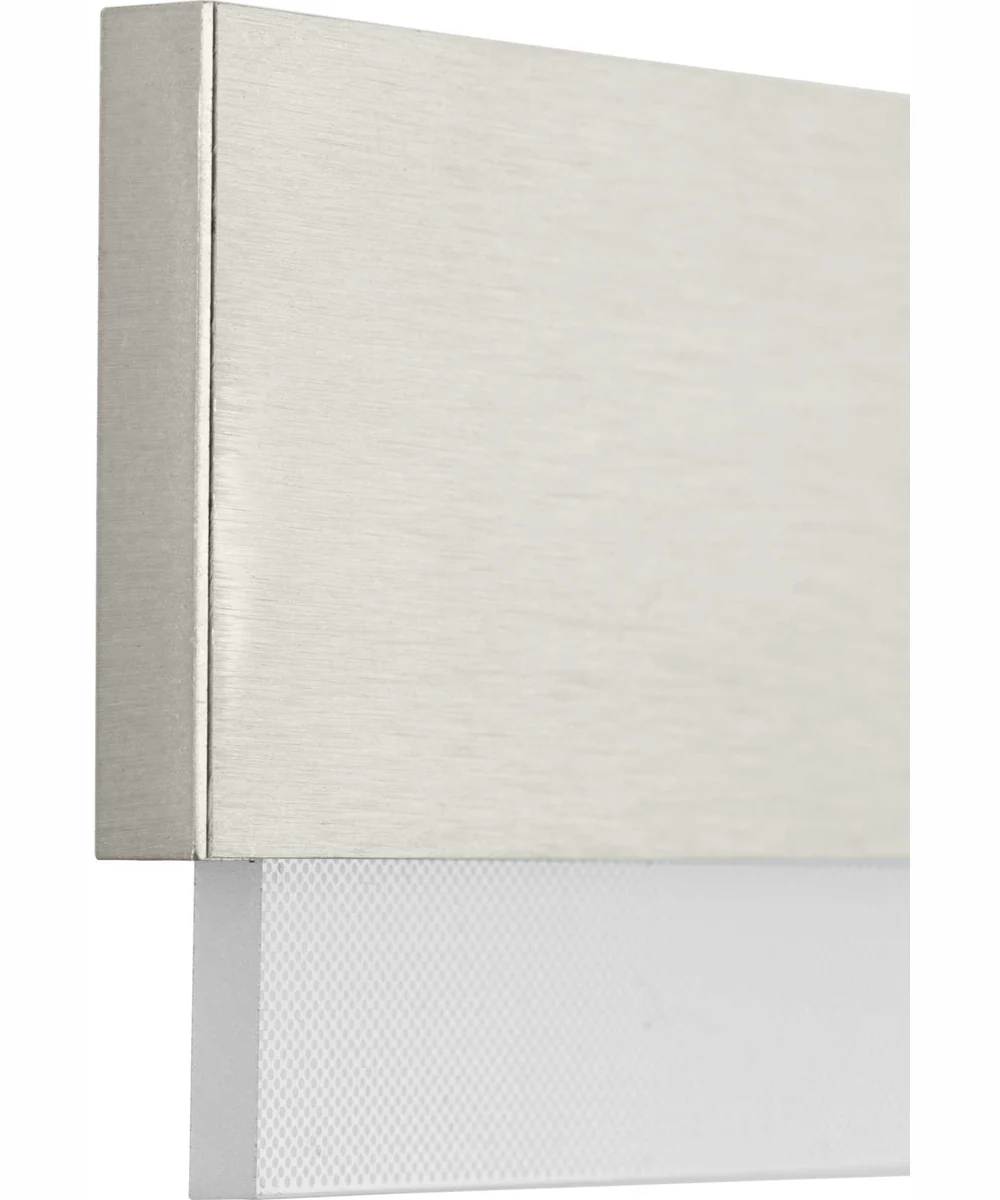 Semblance 32 in. Medium Modern 3CCT Integrated LED Linear Vanity Light Brushed Nickel - Image 8