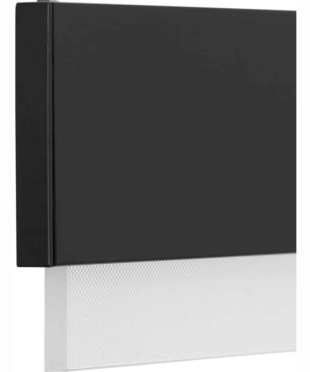 Semblance 32 in. Medium Modern 3CCT Integrated LED Linear Vanity Light Matte Black - Image 6