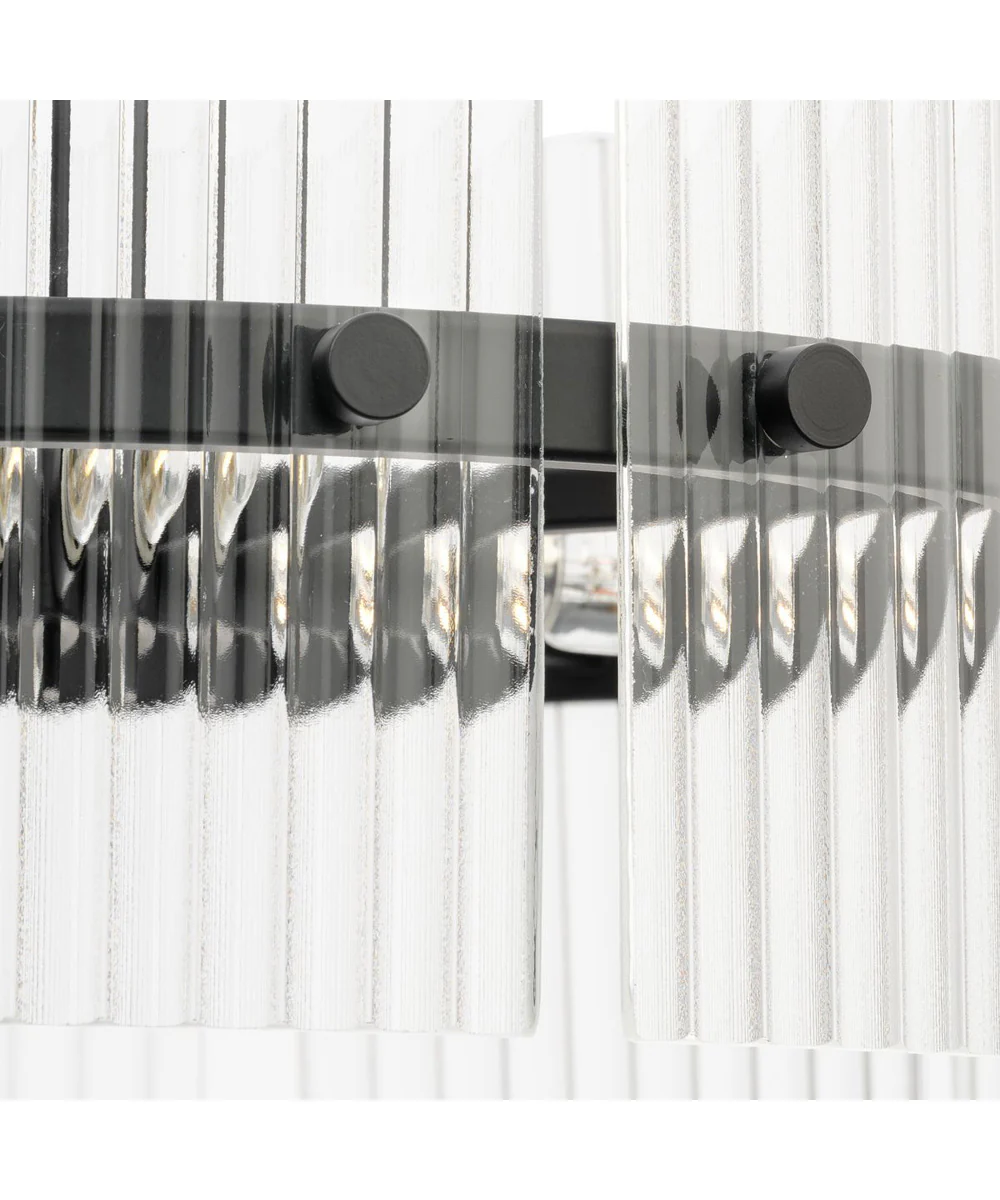Seville 4-Light Pendant Matte Black - Image 13