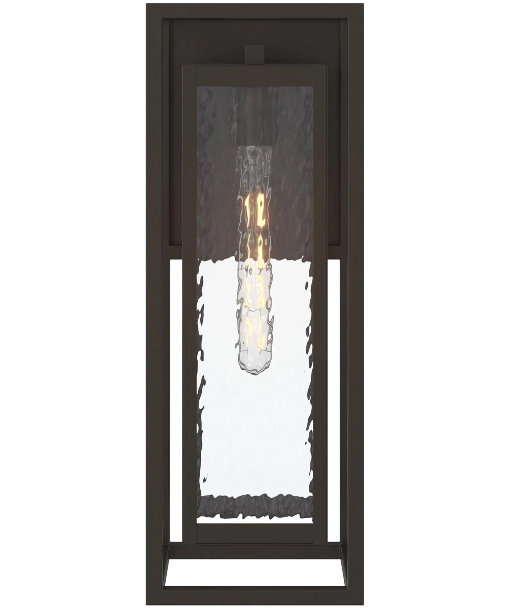 Shaw 19.5 inch 1 Light Outdoor Wall Light with Clear Glass Antique Bronze - Image 5