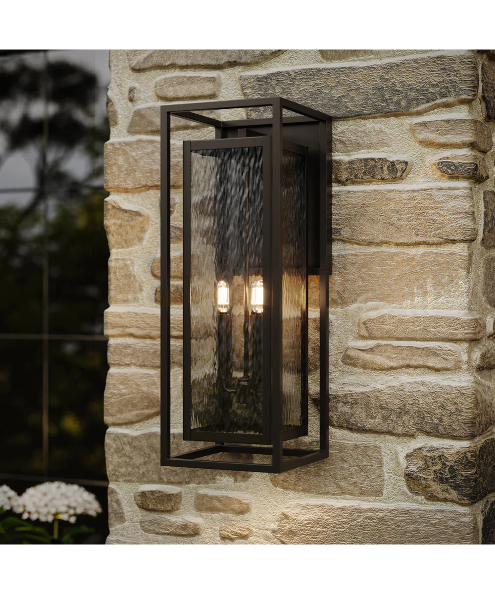 Shaw 25 inch 1 Light Outdoor Wall Light with Clear Glass Antique Bronze - Image 9