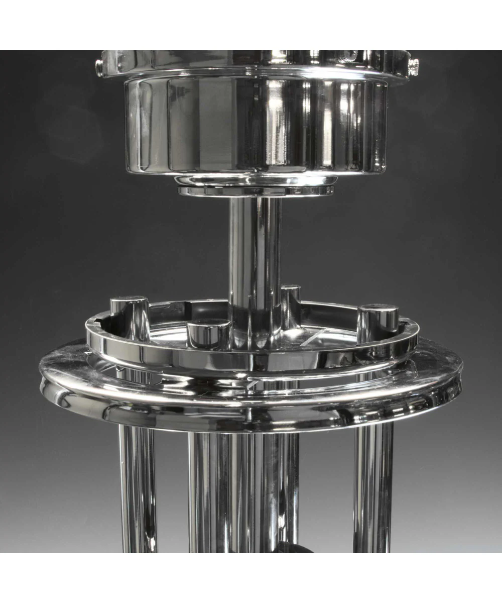 Spades 56" Two Blade Ceiling Fan Polished Chrome - Image 8
