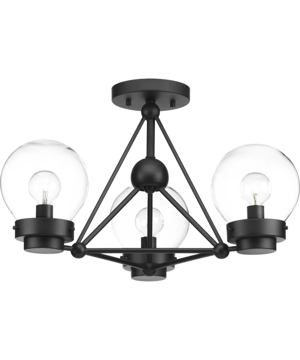 Spatial Semi-Flush/Convertible Matte Black - Image 3