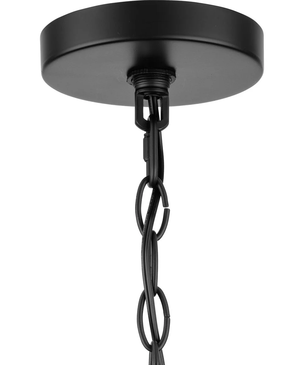 Tanner 3-Light Chandelier Matte Black - Image 11