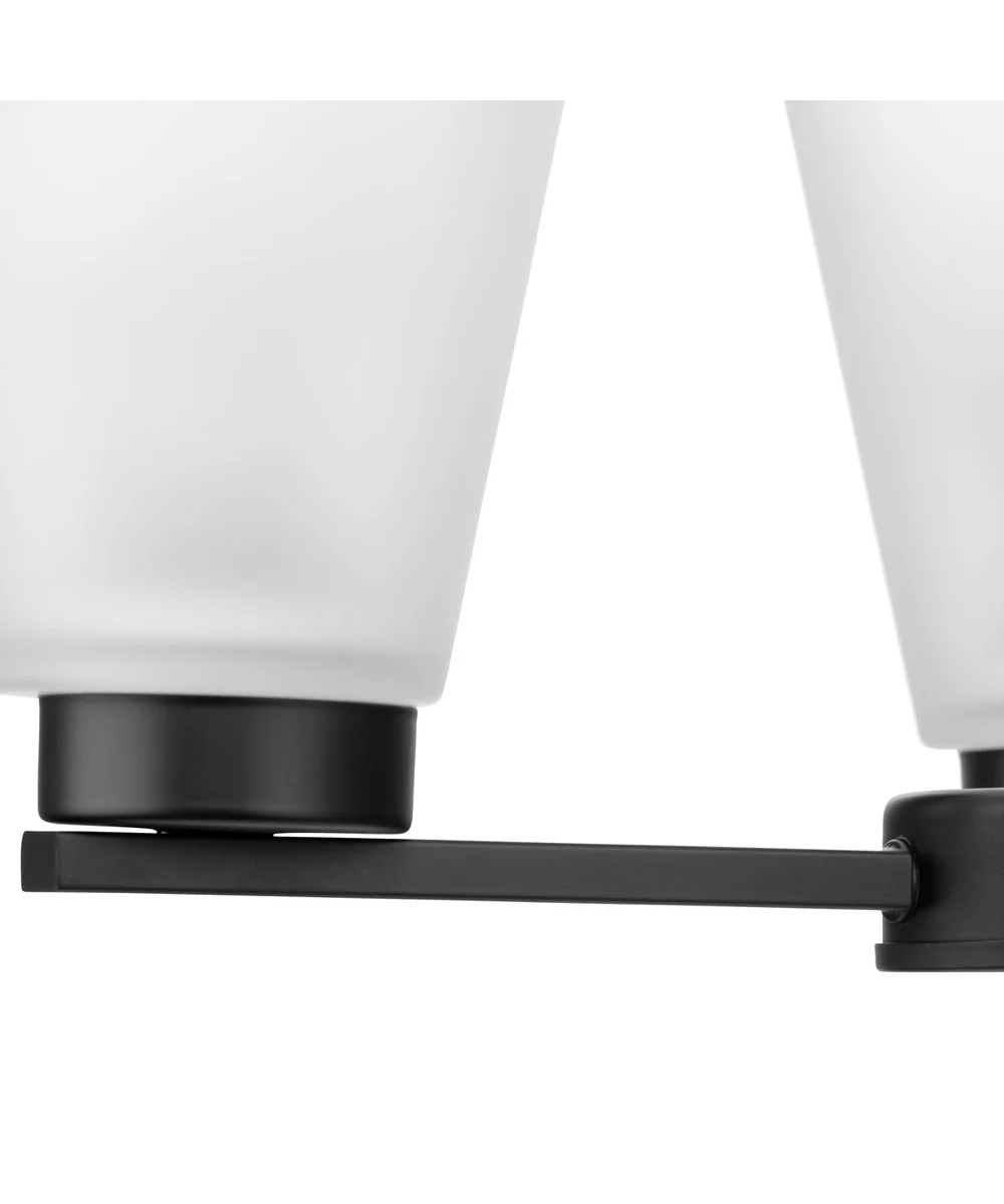 Tanner 3-Light Chandelier Matte Black - Image 9