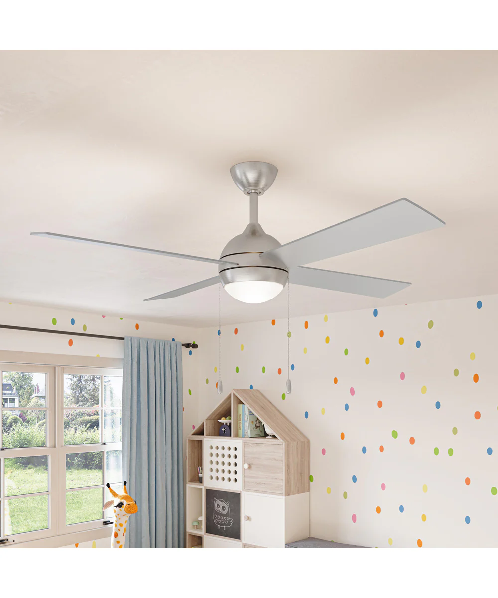 Tavo 52-in. 4-Blade LED Modern Ceiling Fan Brushed Nickel - Image 13