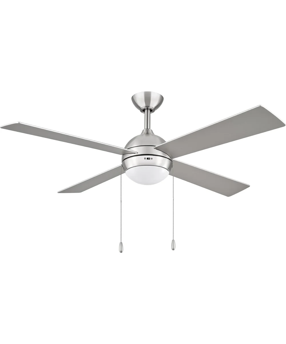 Tavo 52-in. 4-Blade LED Modern Ceiling Fan Brushed Nickel - Image 5