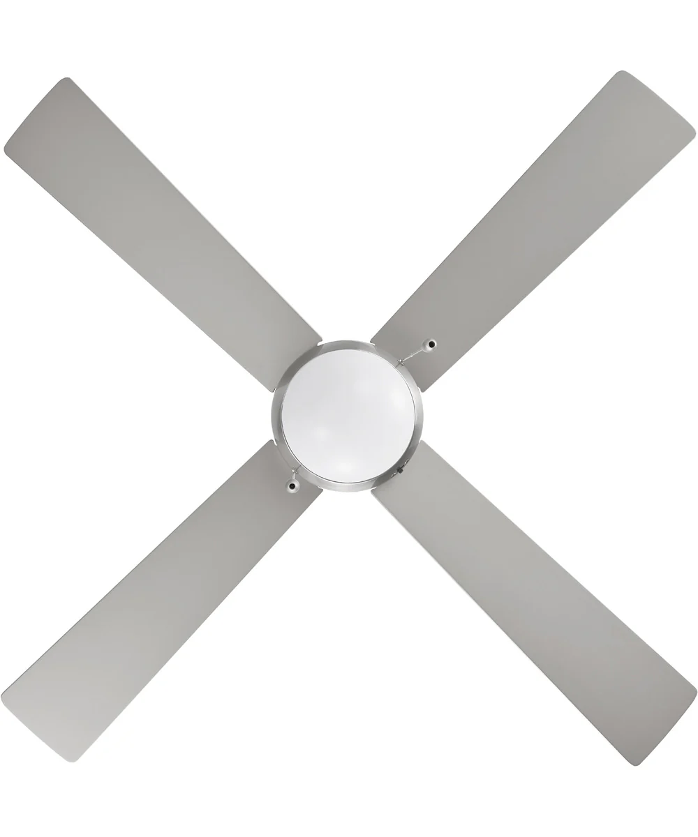Tavo 52-in. 4-Blade LED Modern Ceiling Fan Brushed Nickel - Image 8