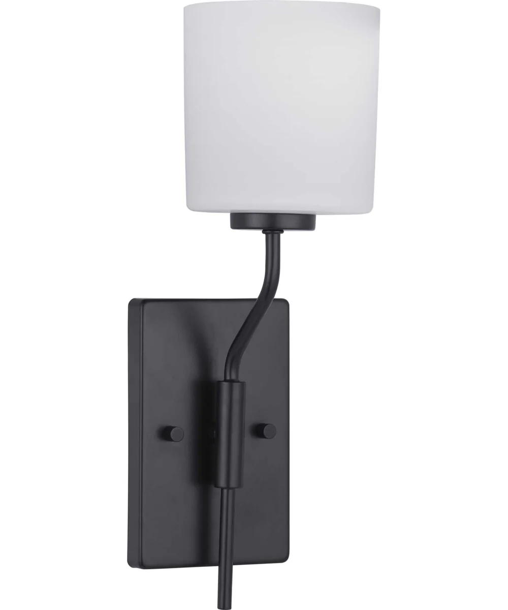 Tobin 1-Light Wall Bracket Matte Black