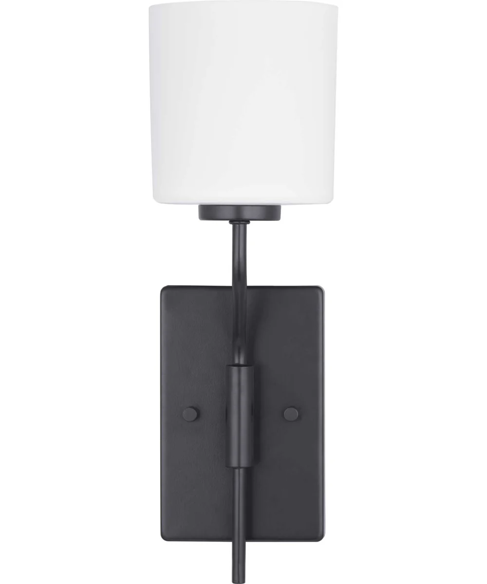 Tobin 1-Light Wall Bracket Matte Black - Image 2