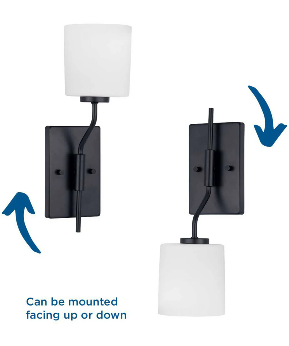 Tobin 1-Light Wall Bracket Matte Black - Image 8