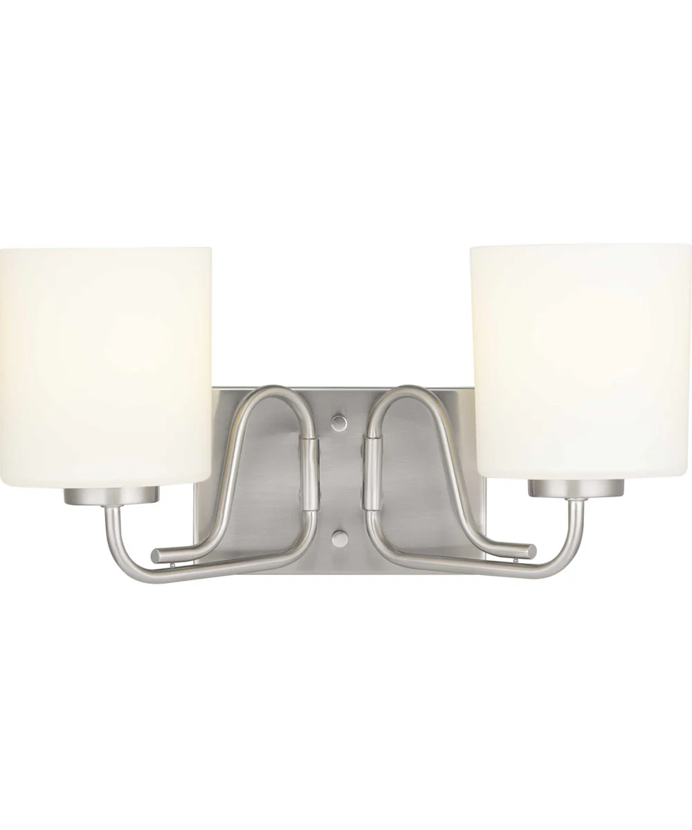 Tobin 2-Light Bath & Vanity Brushed Nickel - Image 4