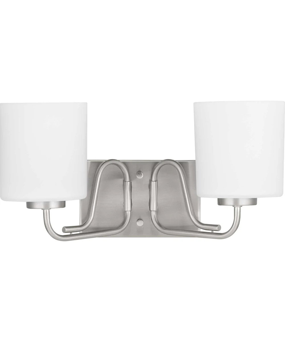 Tobin 2-Light Bath & Vanity Brushed Nickel - Image 5