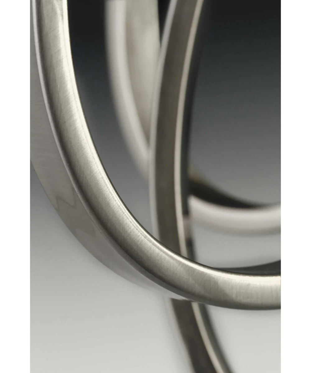 Torino 3-Light Etched Glass Transitional Bath Vanity Light Brushed Nickel - Image 5
