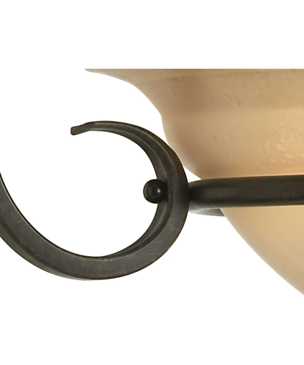 Torino 3-Light Foyer Pendant Forged Bronze - Image 2