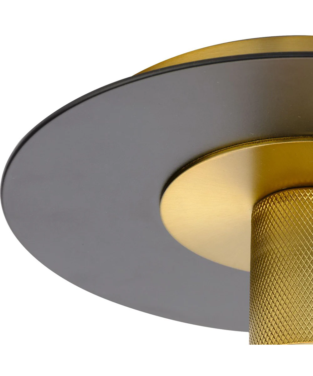 Trimble 1-Light 8" Flush Mount Brushed Bronze - Image 8