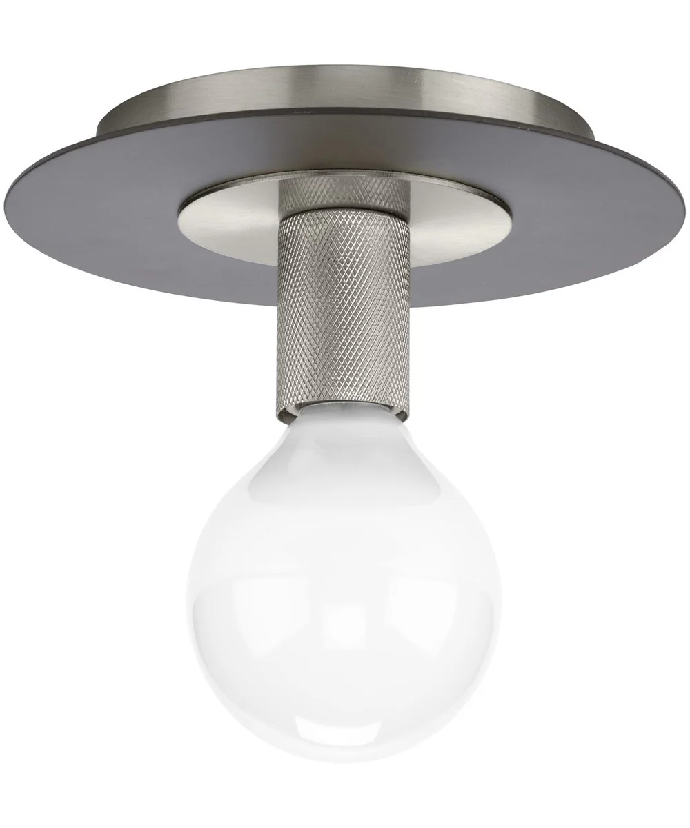 Trimble 1-Light 8" Flush Mount Brushed Nickel - Image 4