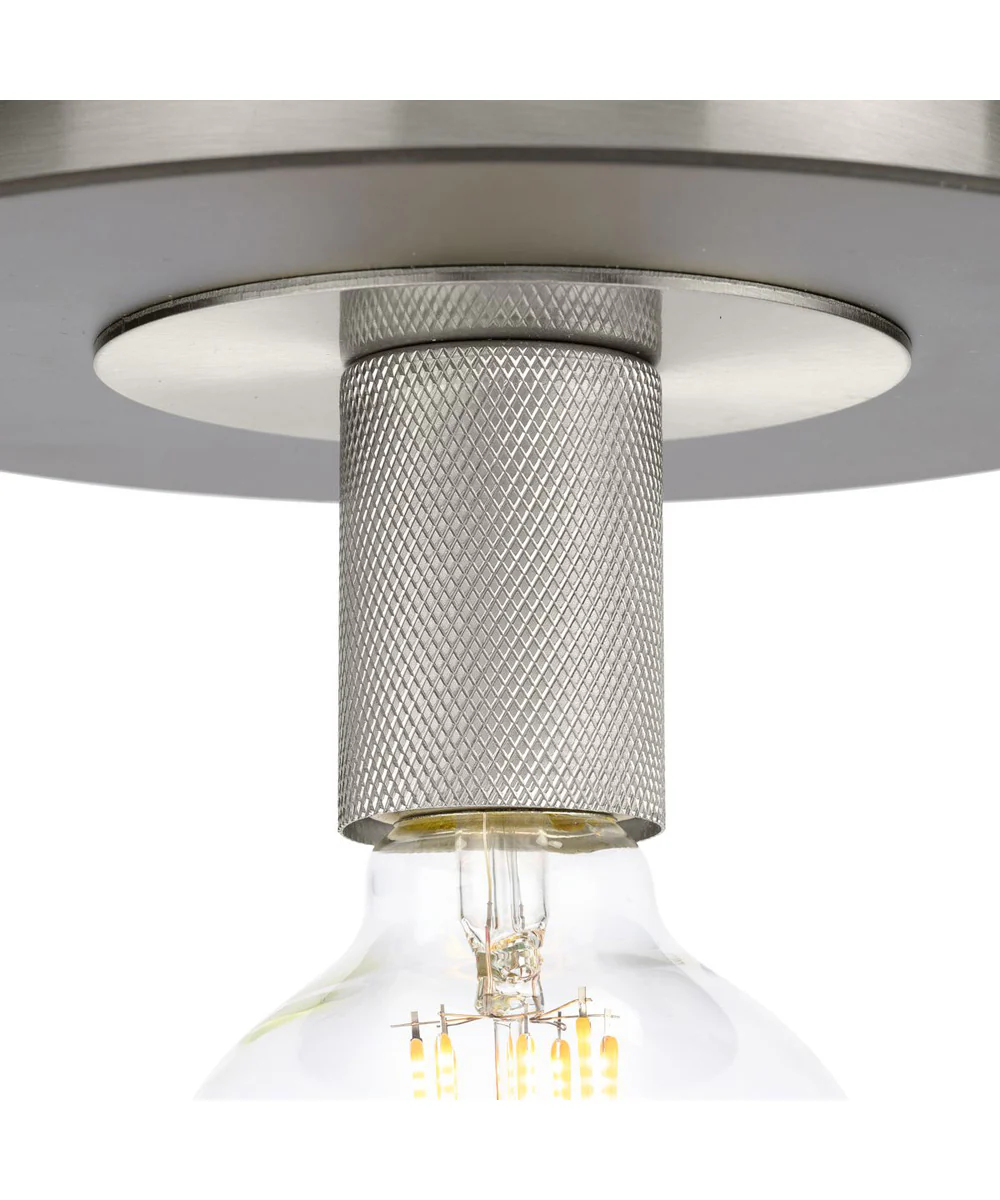 Trimble 1-Light 8" Flush Mount Brushed Nickel - Image 7