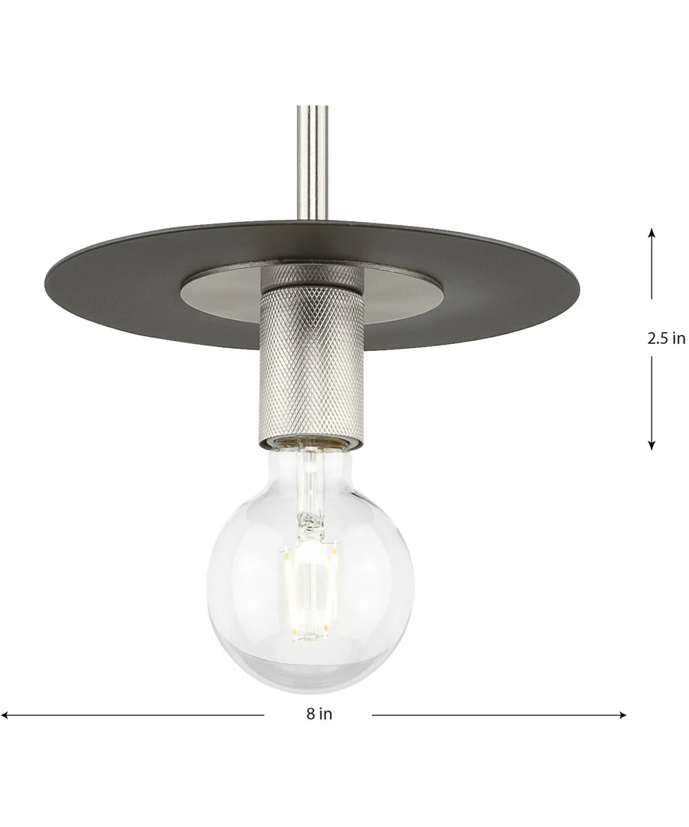 Trimble 1-Light Mini Pendant Brushed Nickel - Image 4
