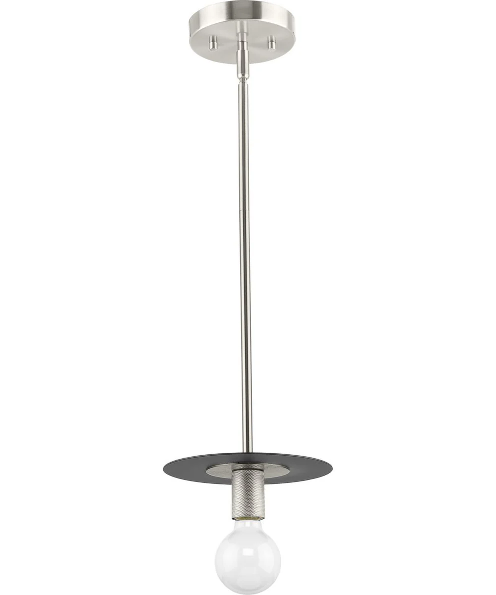 Trimble 1-Light Mini Pendant Brushed Nickel - Image 6