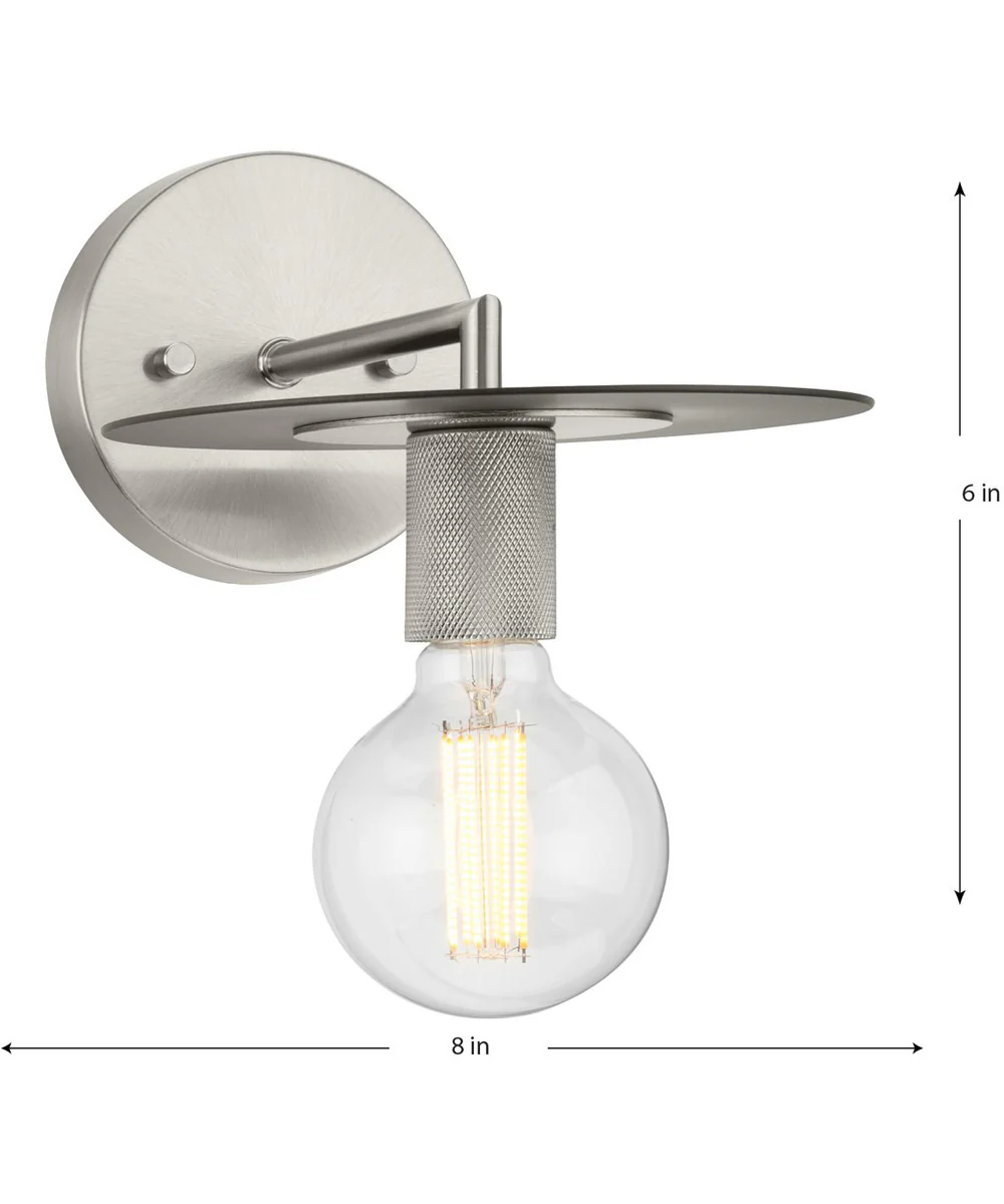 Trimble 1-Light Wall Bracket Brushed Nickel - Image 2
