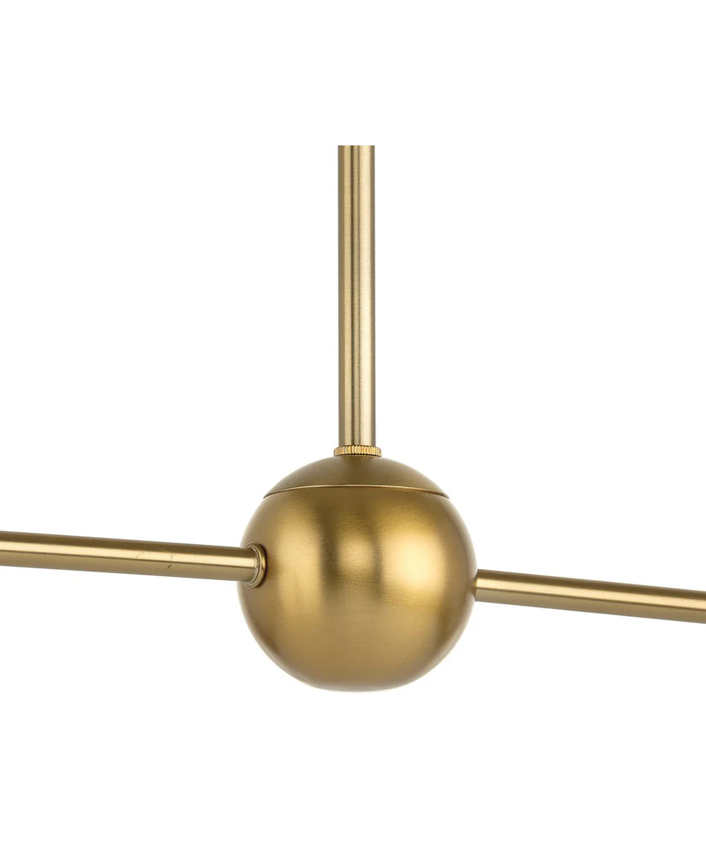 Trimble 2-Light Linear Chandelier Brushed Bronze - Image 9