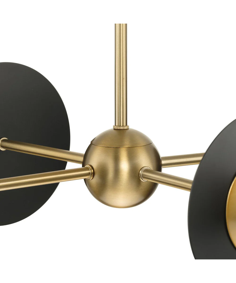 Trimble 4-Light Chandelier Brushed Bronze - Image 8