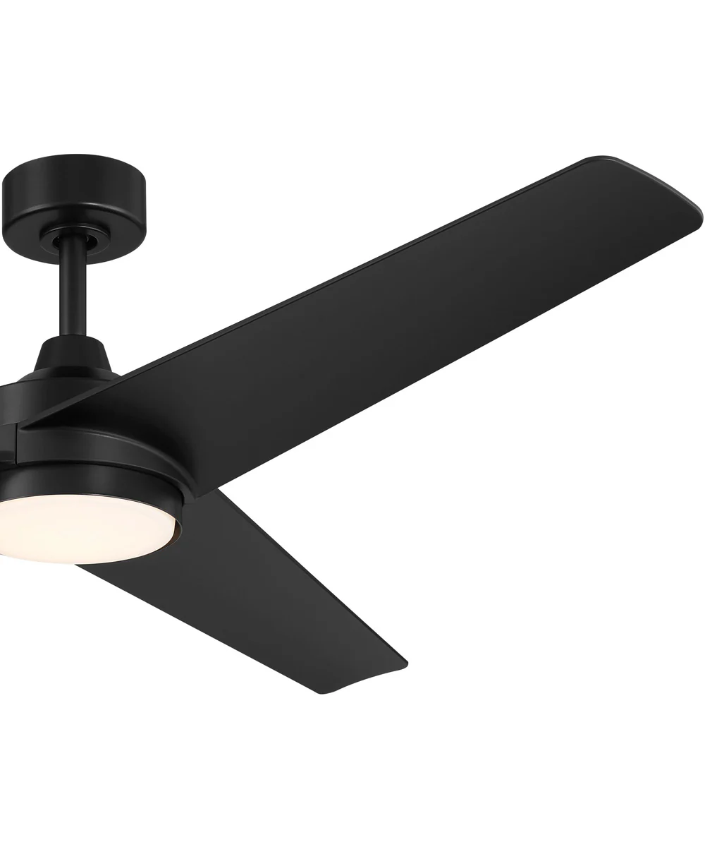 Velto 60-in. 3-Blade LED Modern Ceiling Fan Matte Black - Image 7