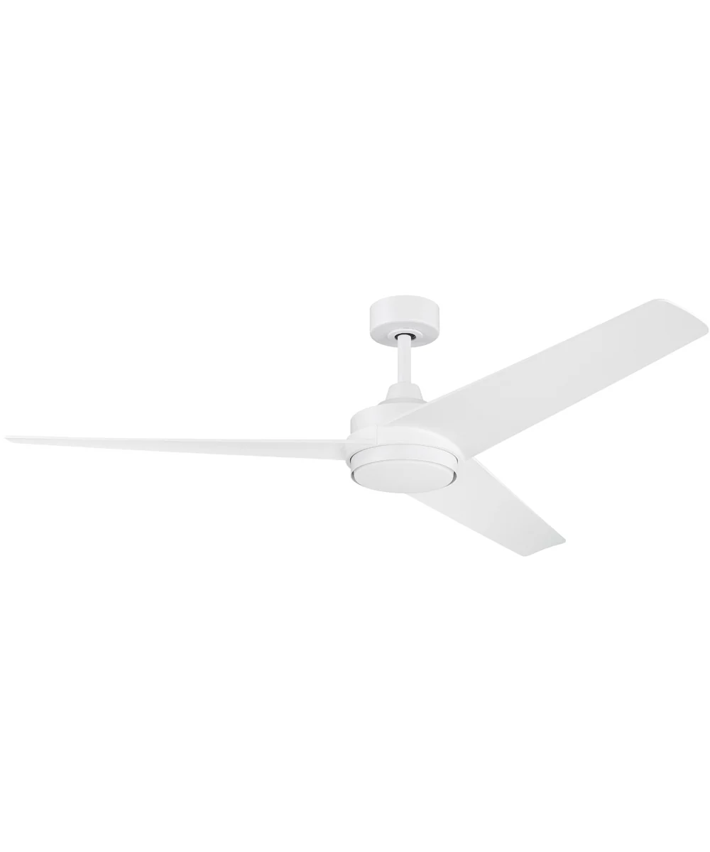 Velto 60-in. 3-Blade LED Modern Ceiling Fan Matte White - Image 5