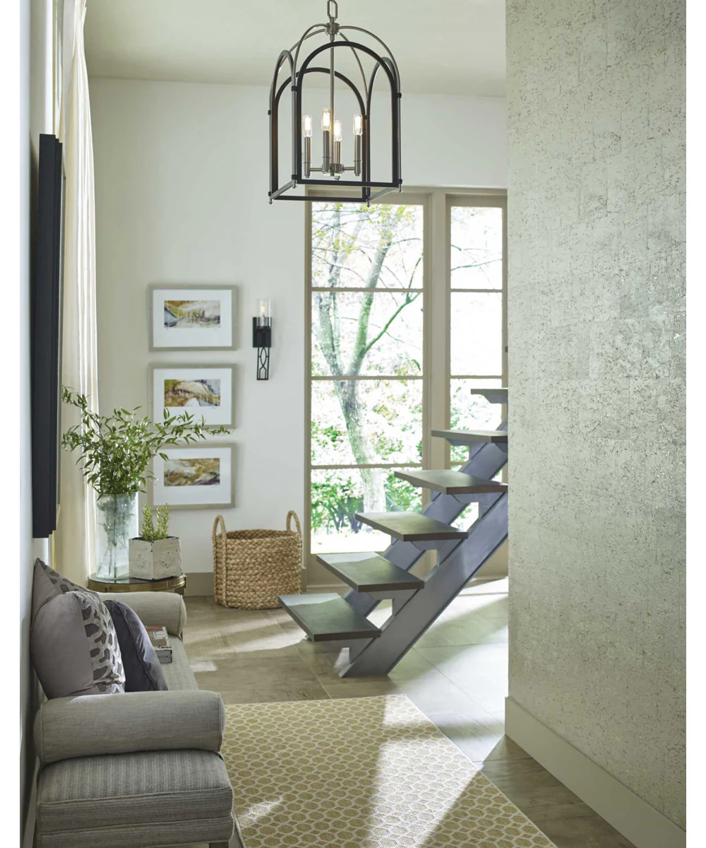Westfall 4-Light Medium Foyer Pendant Graphite - Image 2