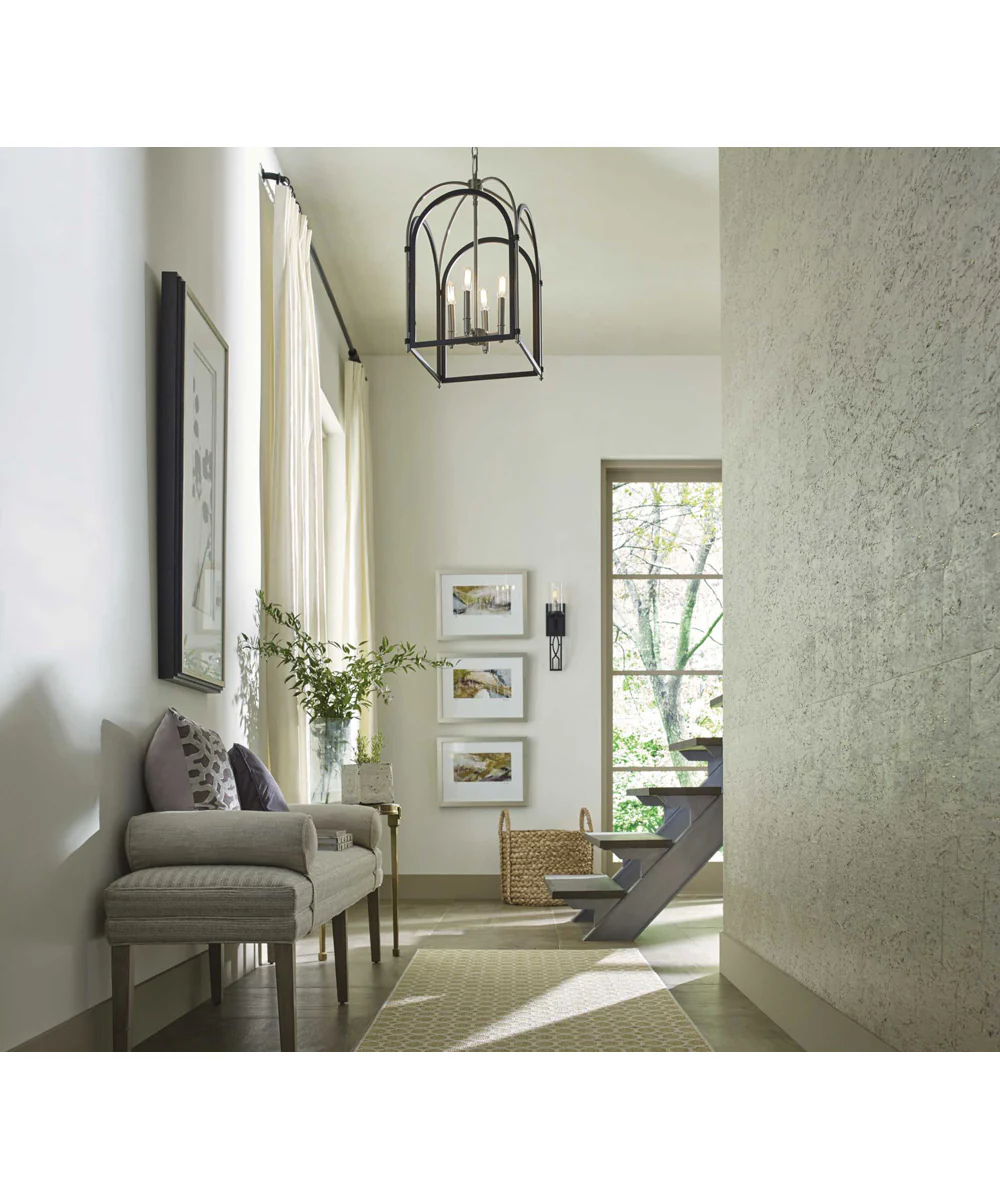 Westfall 4-Light Medium Foyer Pendant Graphite - Image 3