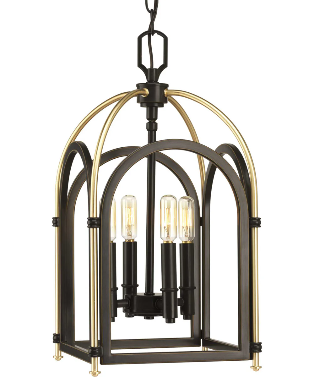 Westfall 4-Light Small Foyer Pendant Antique Bronze - Image 5