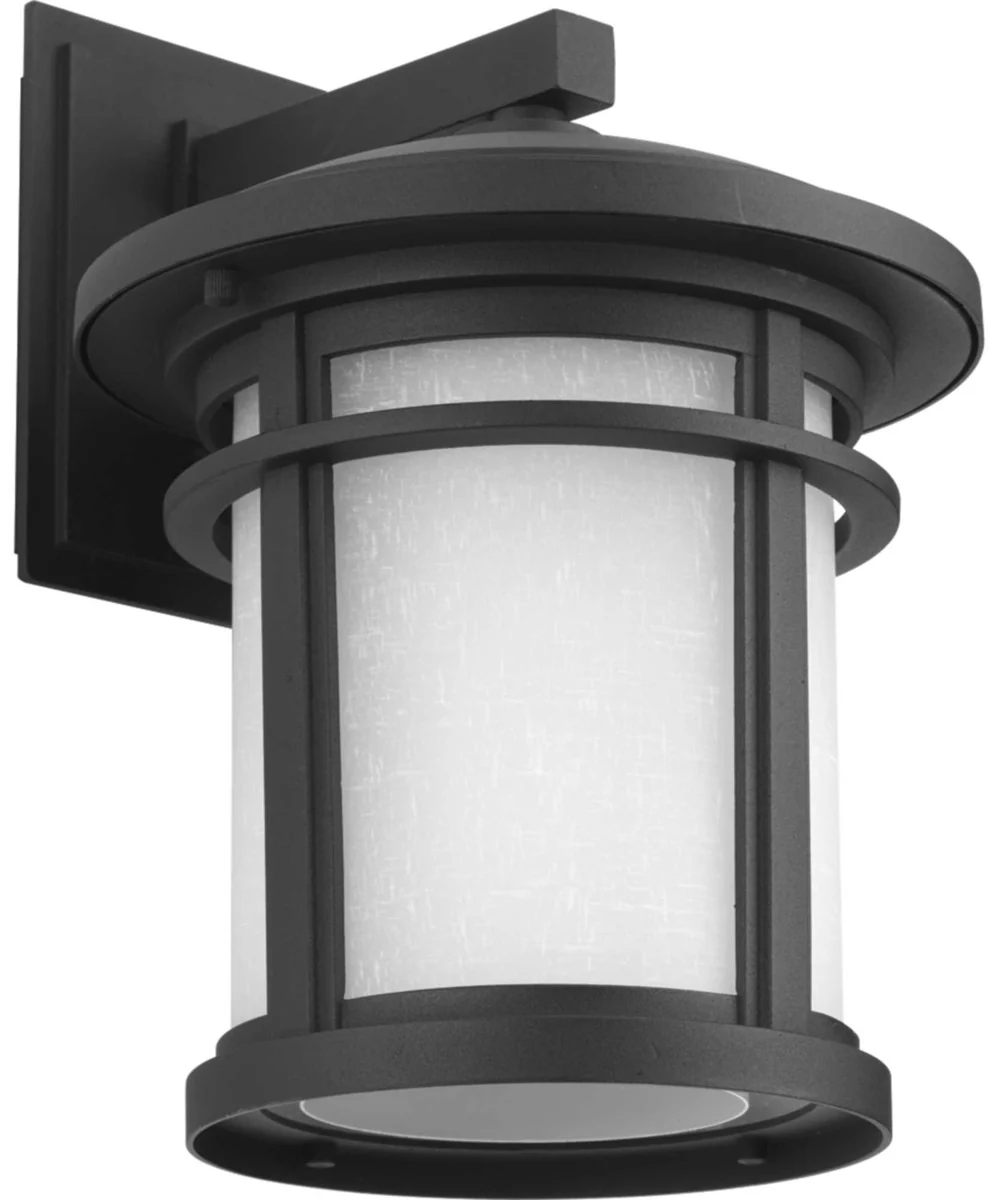 Wish 1-Light Medium Wall Lantern Textured Black - Image 3