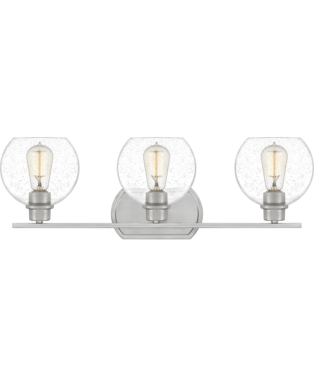 Pruitt Large 3-light Bath Light Brushed Nickel - Image 2