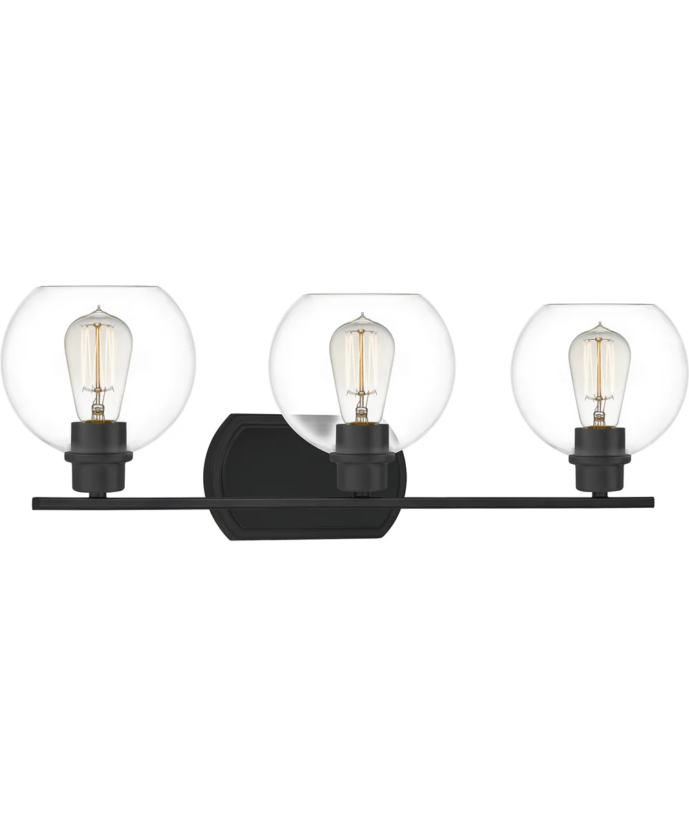 Pruitt Large 3-light Bath Light Matte Black - Image 4