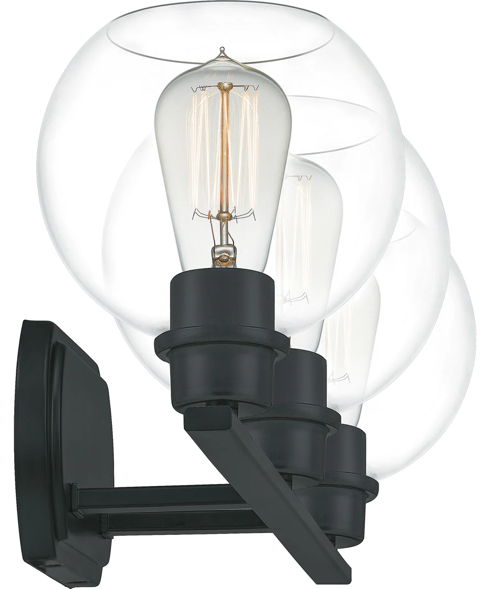 Pruitt Large 3-light Bath Light Matte Black - Image 5