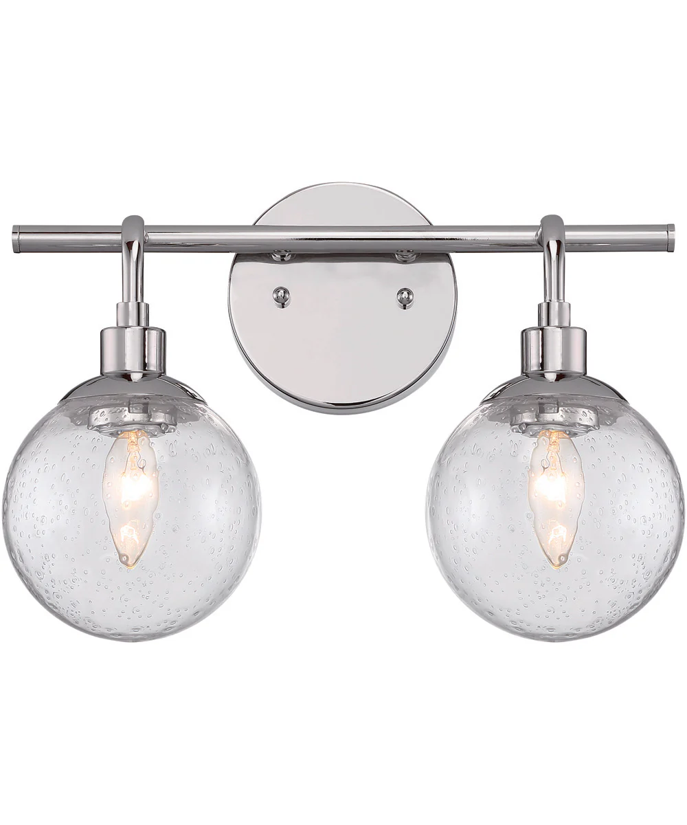 Que 2-Light Vanity Chrome - Image 3