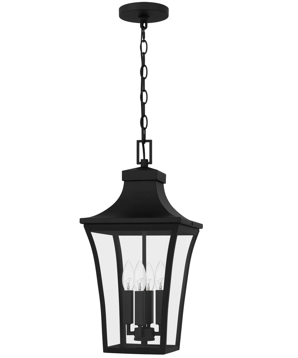 Quentin Large 4-light Outdoor Pendant Light Earth Black - Image 2