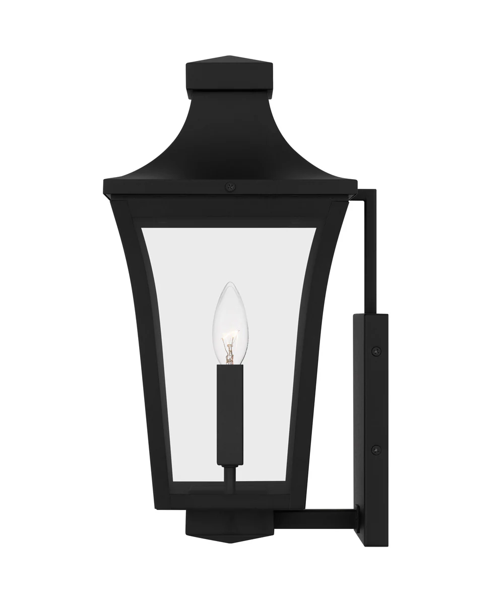 Quentin Medium 2-light Outdoor Wall Light Earth Black - Image 4