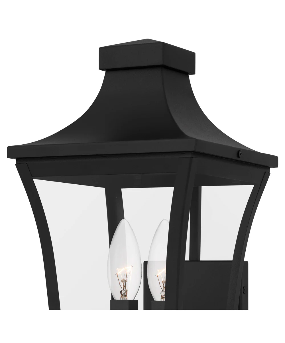 Quentin Medium 2-light Outdoor Wall Light Earth Black - Image 5