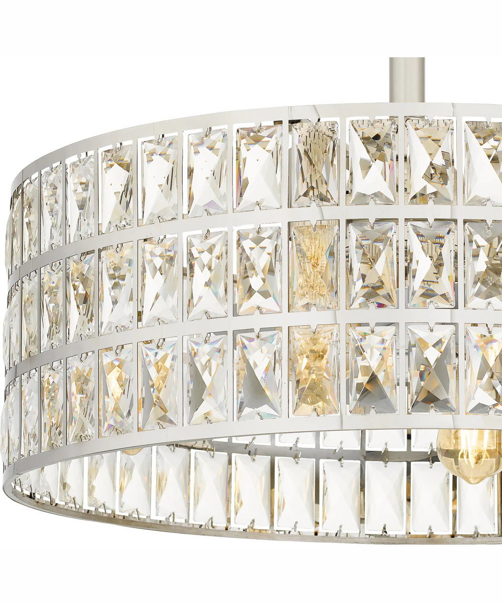 Quoizel Fandelier 4-light Fandelier Polished Nickel - Image 8