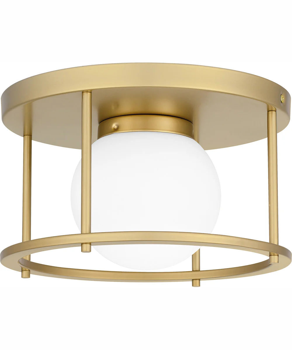Quoizel Flush Mount Small 1-light Flush Mount Soft Gold - Image 2