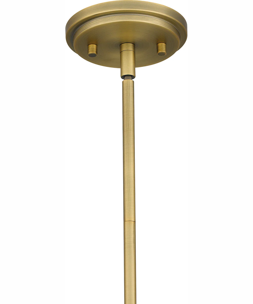Quoizel Pendant 1-light Pendant Aged Brass - Image 7