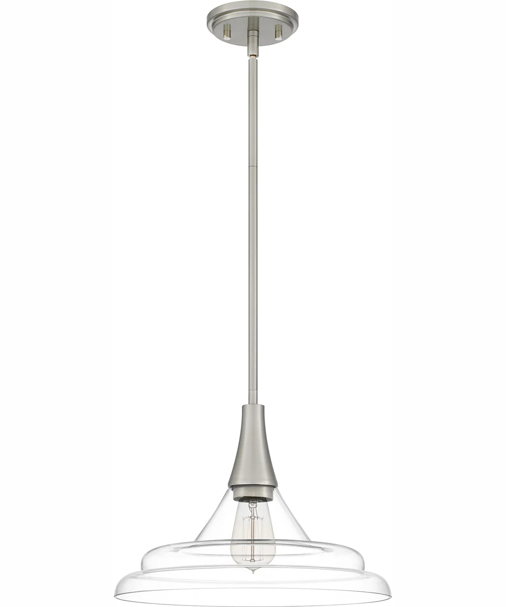 Quoizel Pendant 1-light Pendant Brushed Nickel - Image 3
