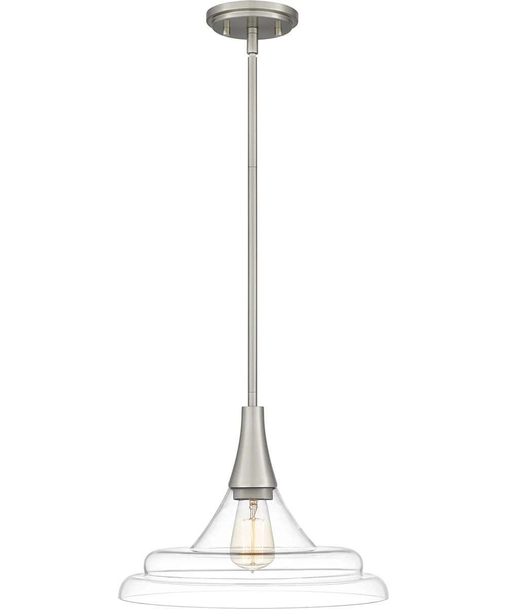 Quoizel Pendant 1-light Pendant Brushed Nickel - Image 4