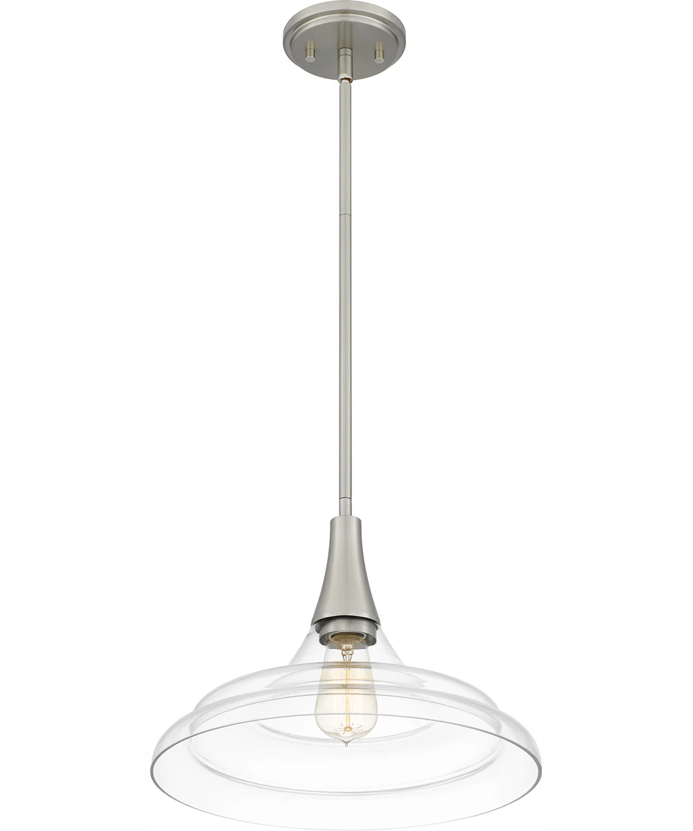 Quoizel Pendant 1-light Pendant Brushed Nickel - Image 5