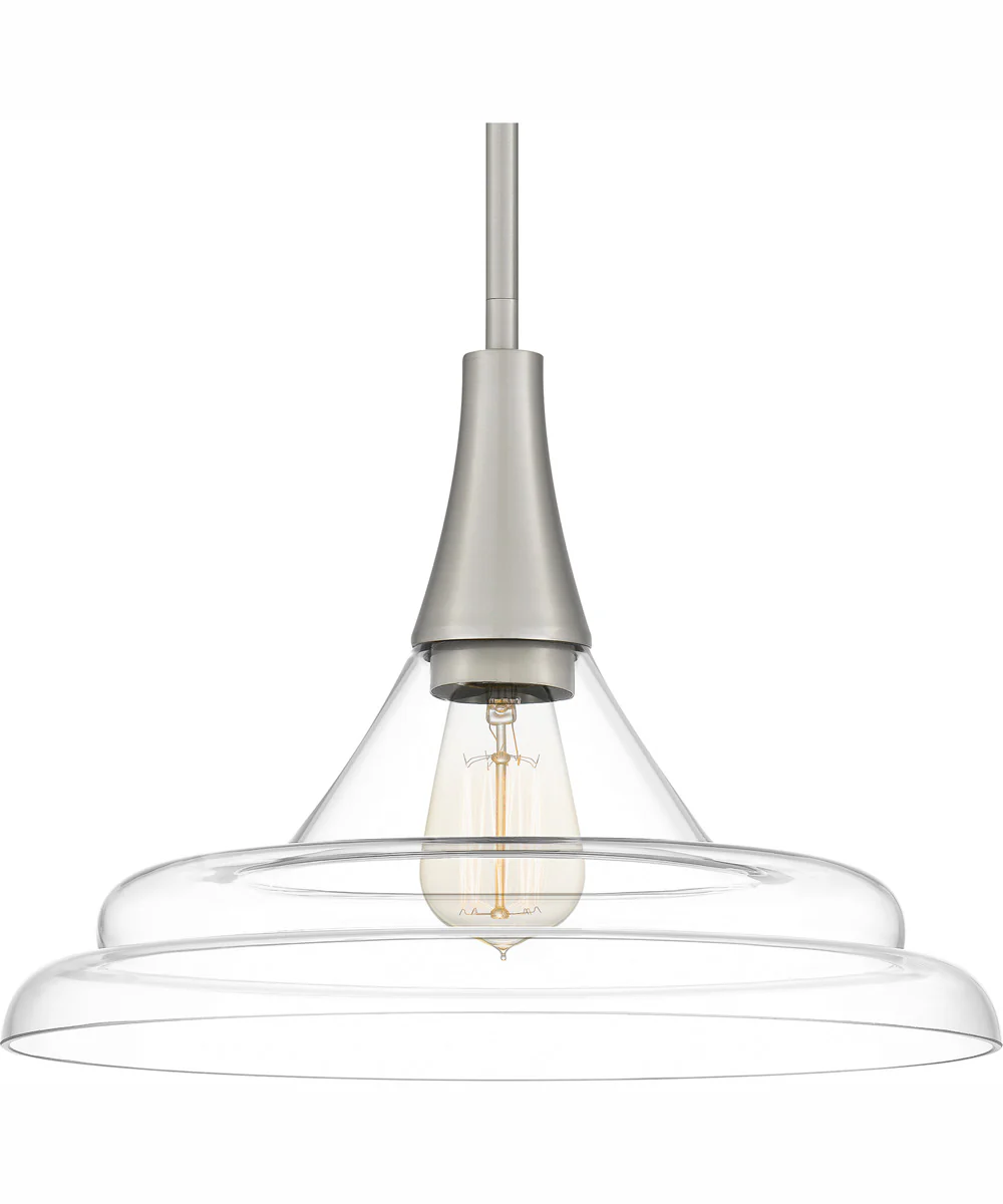 Quoizel Pendant 1-light Pendant Brushed Nickel - Image 6