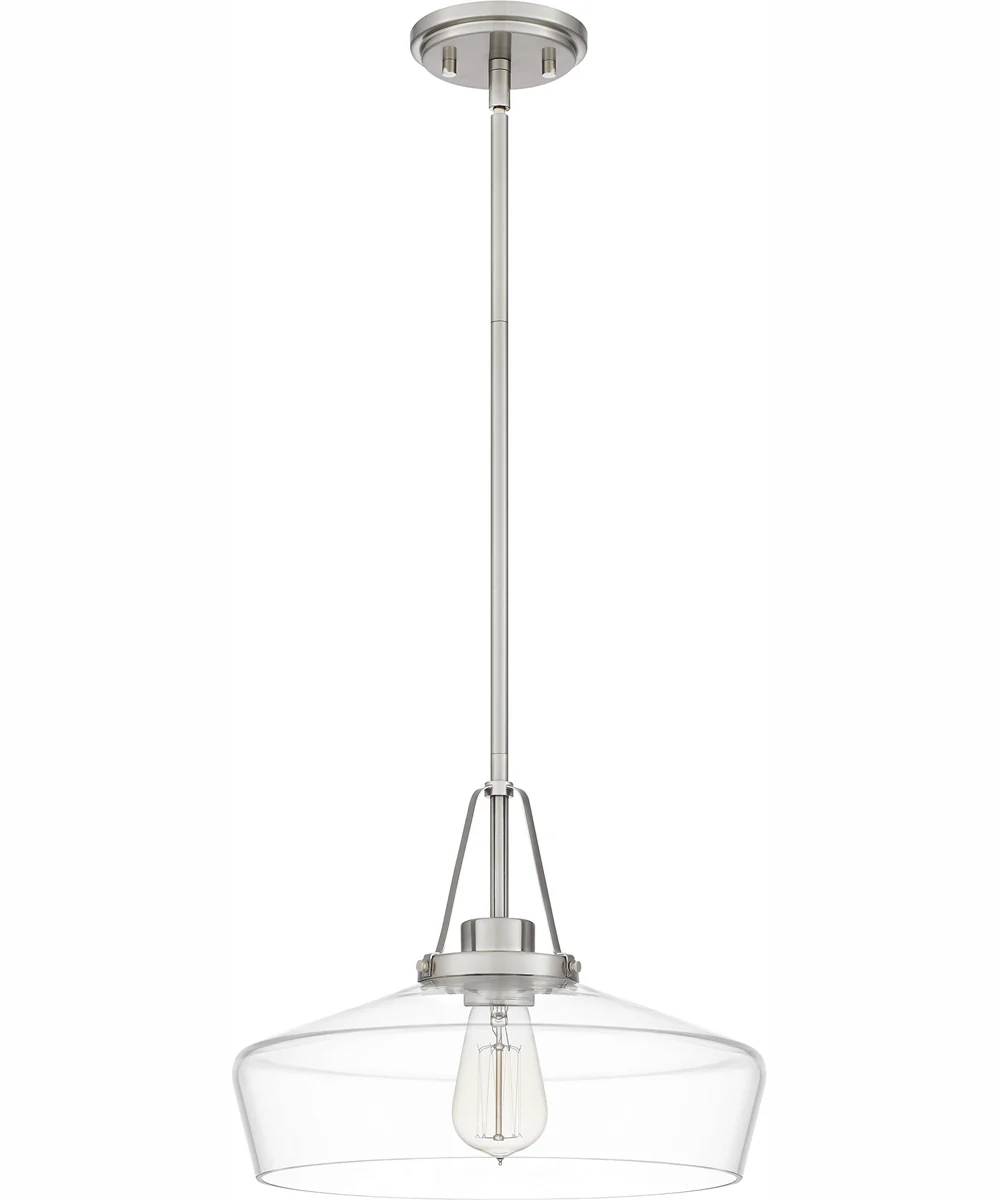 Quoizel Pendant 1-light Pendant Brushed Nickel - Image 3